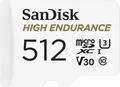 Produktbild: SanDisk 512 GB microSDXC High Endurance UHS-I U3 V30