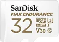 Produktbild: SanDisk High Endurance microSDXC Speicherkarte 64 GB + Adapter (Für...