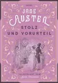 Produktbild: Jane Austen, Stolz und Vorurteil. Illustrierte Schmuckausgabe mit Goldprägu ...