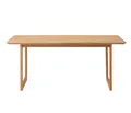 Produktbild: Dehner Gartentisch Port-au-Prince, 180 x 77 x 90 cm, FSC®-zertifiziertes Teakholz, braun, moderner und massiver Holztisch mit bis zu 6 Sitzplätzen