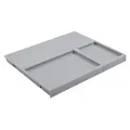 Produktbild: Hailo Multideckel 1109739 Tablarboden 500 mit Unterteilung - Grau