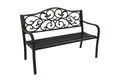 Produktbild: DEGAMO Gartenbank MANCHESTER, 2-sitzer, Metall + Gusseisen schwarz