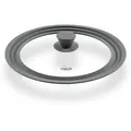 Produktbild: STONELINE® Universal Glasdeckel, mit Silikonrand für einen Durchmesser von 24/26/28 cm