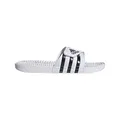 Produktbild: adidas Unisex Adissage Slides, Cloud White/Core Black/Cloud White, 48.5 EU