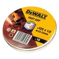 Produktbild: Dewalt Trennscheiben Metall 125x1x22,23mm DT3507-QZ 10 St. für Winkelschleifer