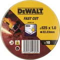 Produktbild: DeWalt DT3507-QZ Schleif-Trennscheiben Schleifmaschinen 125 x 1mm 10Stück Stahl