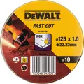 Produktbild: DeWalt Trennscheibe DT3507-QZ 125x1x22,23mm 10 Stück