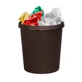 Produktbild: helit Papierkorb 18,0 l braun, 1 St.
