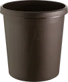Produktbild: HELIT H61058-75 - Papierkorb 18 Liter, braun