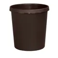 Produktbild: helit stabiler Kunststoff - Papierkorb Mülleimer 18l in braun