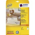 Produktbild: Avery 6175 - Weiß - Rechteck - 105 x 48 mm - A4 - Papier - Universal (6175)