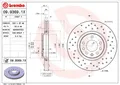 Produktbild: 2x Bremsscheibe vorne Brembo 0993691X für OPEL SAAB