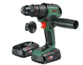 Produktbild: Bosch Akku-Schlagbohrmaschine AdvancedImpact 18V-80 QuickSnap, 2 x Akku PBA 18V 2.5Ah 06039E2102