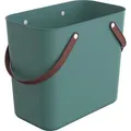 Produktbild: Rotho Einkaufskorb Albula Multibag Classic 25 l, Mistletoe green, 40 x 34 x 23,5cm