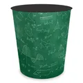Produktbild: itenga Papierkorb Mülleimer Kunststoff für Kinder FORMELN Kinderzimmer Büro neu