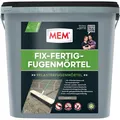 Produktbild: MEM Fix-Fertig Fugenmörtel Pflasterfugenmörtel Terrassenplatten steingrau 12,5kg