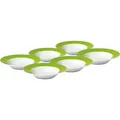 Produktbild: Van Well Suppentellerset Vario, Grün, Weiß, Keramik, 6-teilig, rund, Essen & Trinken, Geschirr, Geschirr-Sets, Teller-Sets