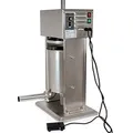 Produktbild: Zelsius elektrischer Wurstfüller 10L Wurstfüllmaschine elektrisch Edelstahl Wurstpresse mit Fußpedal 4x Fülltülle 3x Ersatzdichtung