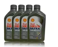 Produktbild: 4x1 Liter Shell Helix Ultra 5W-40 API SN/CF; ACEA A3/B3, A3/B4; BMW LL-01; MB-Freigabe 229.5, 226.5; VW 502.00/505.00; Porsche A40; Renault RN0700, RN0710; PSA B71 2296, Ferrari. Erfüllt die Anforderungen von Fiat 9.55535-Z2 und Chrysler MS-10725