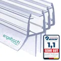 Produktbild: Engelbach® Duschdichtung 3x 70cm mit perfekter Passform für 5-8mm Glastüren - Duschtürdichtung mit extra dicker Gummilippe - für alle Duschtypen - 100% wasserdicht - Einfache Installation