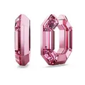 Produktbild: Swarovski Lucent Kreolen, Pinke Statement Ohrringe mit Strahlendem Swarovski Kristall