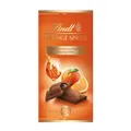 Produktbild: Lindt Orange Spritz Vollmilchschokolade Tafel spritzig-fruchtig 100g