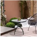 Produktbild: Outsunny Gartentisch Bistrotisch Gartenmöbel mit Schirmloch