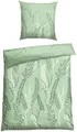 Produktbild: Schiesser Bettwäsche Annic aus weicher Baumwolle in floralem Dessin, Renforcé, 2 teilig, MADE IN GREEN by OEKO-TEX®