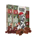 Produktbild: Dogs´n Tiger, Guido Maria Kretschmer Hunde- Adventskalender 2025, Hund Snacks, Gefriergetrocknete Snacks, Enten, Huhn & Lachs, Weihnachtskalender, Set