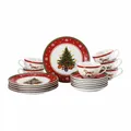Produktbild: Hutschenreuther Kaffee-Set Happy Wintertime Kombi 18-tlg., Porzellan, Mehrfarbig