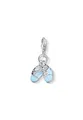 Produktbild: THOMAS SABO Kettenanhänger Charm Blau Babyschuhe (Set)