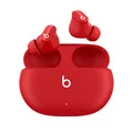 Produktbild: Beats Studio Buds – Komplett kabellose Bluetooth In-Ear Kopfhörer mit Noise-Cancelling – schweißbeständige, kompatibel mit Apple und Android, Bluetooth der Klasse 1, integriertes Mikrofon Rot