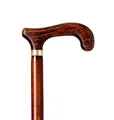 Produktbild: Gehstock aus Holz dunkelbraun 90 cm 618
