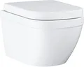 Produktbild: Grohe Wand-WC, Tiefspüler Euro Keramik alp-we, randlos, Abg. waag., mit Deckel