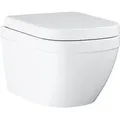 Produktbild: Combi-Pack Grohe Euro spülrandlos Keramik weiß, WC-Sitz Softclose, QuickRelease