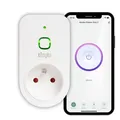 Produktbild: Priska+ Easy WiFi+BT 16A Smart Steckdose mit Zähler weiß