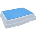 Produktbild: Trittstufe weiß 50x40x10 cm - 1 Stück - stapelbar Tritthocker Badezimmer