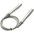 Produktbild: Fitness-Springseil, selbstverriegelndes Kugellagersystem, 3 m, silber