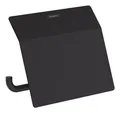 Produktbild: Hansgrohe AddStoris Toilettenpapierhalter mit Deckel - Mattschwarz - 41753670