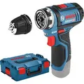 Produktbild: Bosch Akku-Bohrschrauber GSR 12V-15 FC, 12V, mit Koffer und Bohrfutteraufsatz