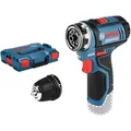 Produktbild: Bosch Professional GSR12V-15 FC Akku-Bohrschrauber (Integriertes LED-Licht) blau