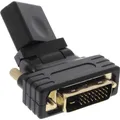 Produktbild: InLine HDMI zu (DVI, 14.50 cm) (17660W)