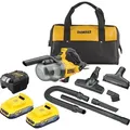 Produktbild: DeWalt DCV 501 LE2 Akku Stabsauger 18 V 0,7 l Staubklasse L + 2x Powerstack Akku 1,7 Ah + Ladegerät