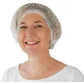 Produktbild: Arnomed Baretthauben Cover PP-Klipphaube, PP-Vlies, Gr. 52cm, weiß, 100 Stück