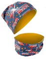 Produktbild: HECKBO Beanie 360° Reflektor Kinder Beanie Mütze & Loop Schal Set