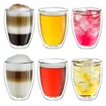 Produktbild: Creano Thermo-Glas 6-er Set, doppelwandig, 250ml aus Borosilikatglas