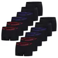Produktbild: JACK & JONES Boxershorts Herren 12er Pack Basic Trunks Boxer Stretch Unterhosen Unterwäsche Retroshorts Set Baumwolle, Größe:L, Farbe:Farbmix 4