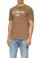 Produktbild: s.Oliver Baumwoll-T-Shirt mit Logo-Print