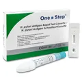 Produktbild: One+Step Helicobacter Pylori Schnelltest 1 Stück I Darmkrebs Vorsorgetest I Selbsttest für zu Hause I H.Pylori Test I bei Durchfall - Reizdarm - Sodbrennen - Magenbeschwerden