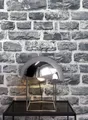 Produktbild: Newroom Vliestapete, Steintapete Anthrazit Ziegelstein Backstein Mauerwerk Klinker Tapete Steinoptik Wohnzimmer Schlafzimmer Flur, Tapete Steinoptik Wohnzimmer